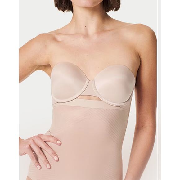 SPANX Strapless Bra in Nude - Picture 4 of 5
